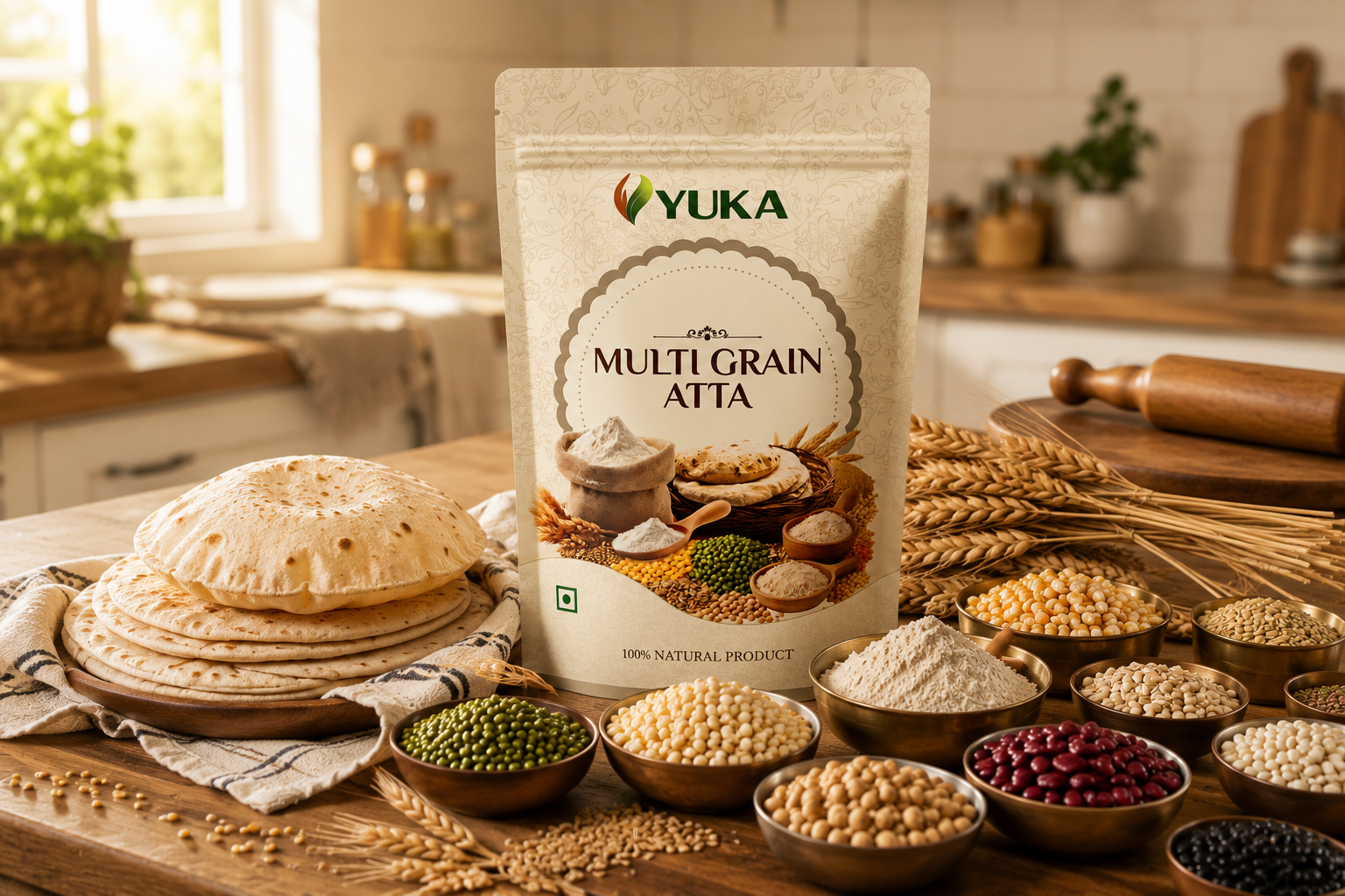 Yugaas Multigrain Atta