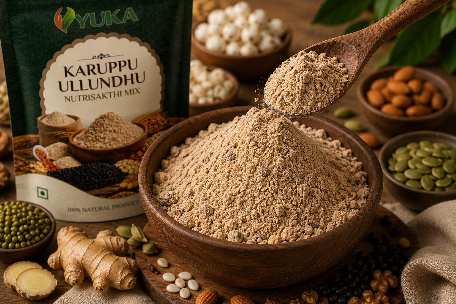 YUKA Karuppu Ullundhu NutriSakthi Mix